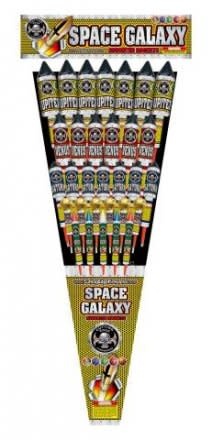 Cutting Edge Space Galaxy Rockets - Pack of 31