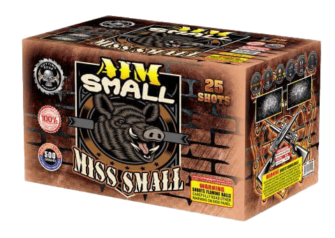 Cutting Edge Aim Small Miss Small - Case of 4