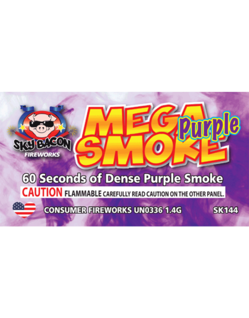 Sky Bacon Mega Purple Smoke