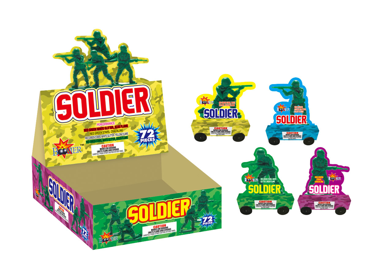 World Class Soldiers (Assorted) - Pack of 4