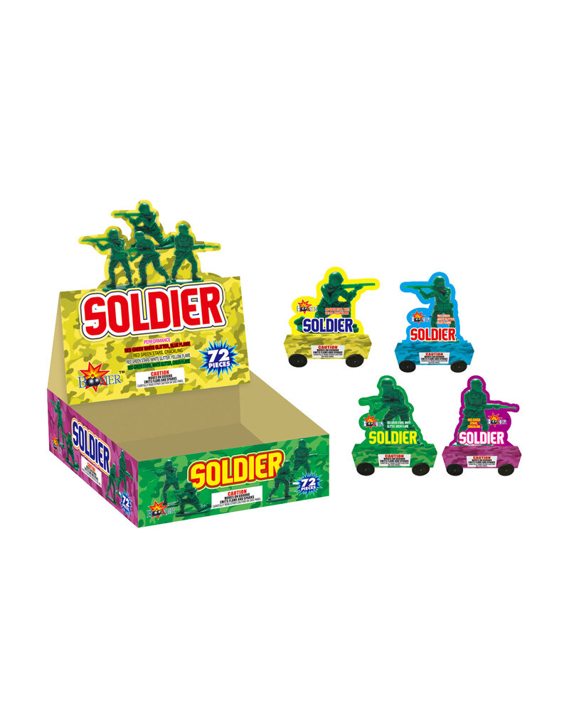 World Class Soldiers - Case 4/72 (Assorted)
