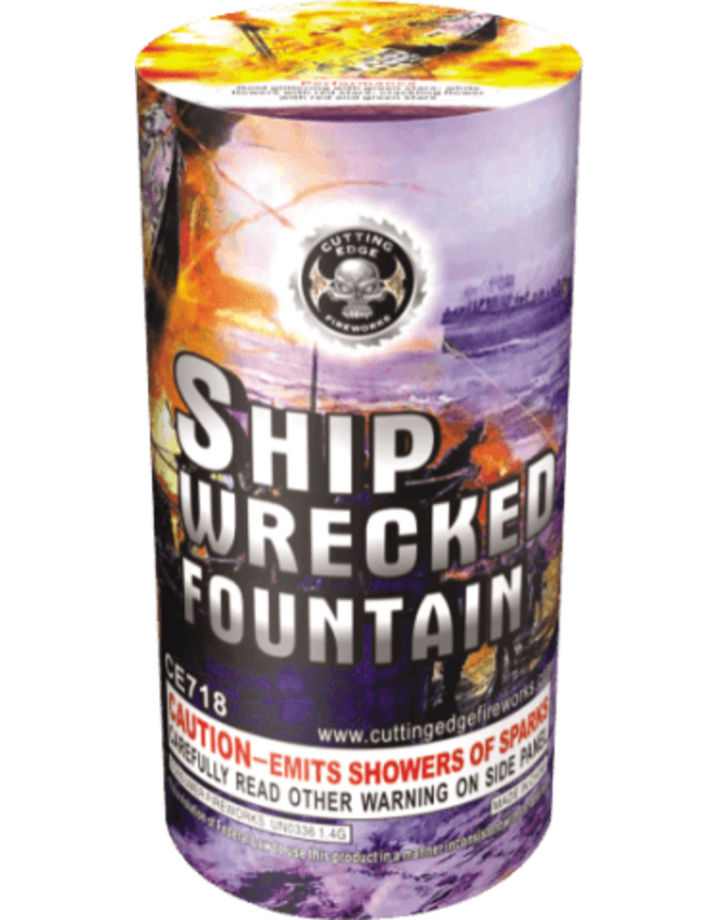 Cutting Edge Ship Wrecked Ftn - Pack of 6