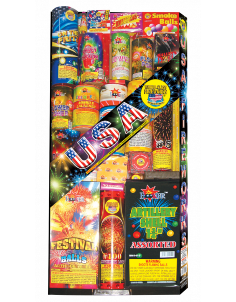 World Class WC USA Assortment - Case of 4