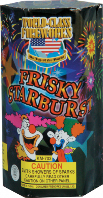 World Class Frisky Starburst Fountain - Case of 36