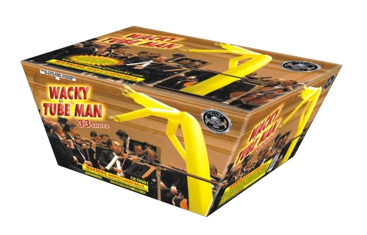 Cutting Edge Wacky Tube Man - Case of 4