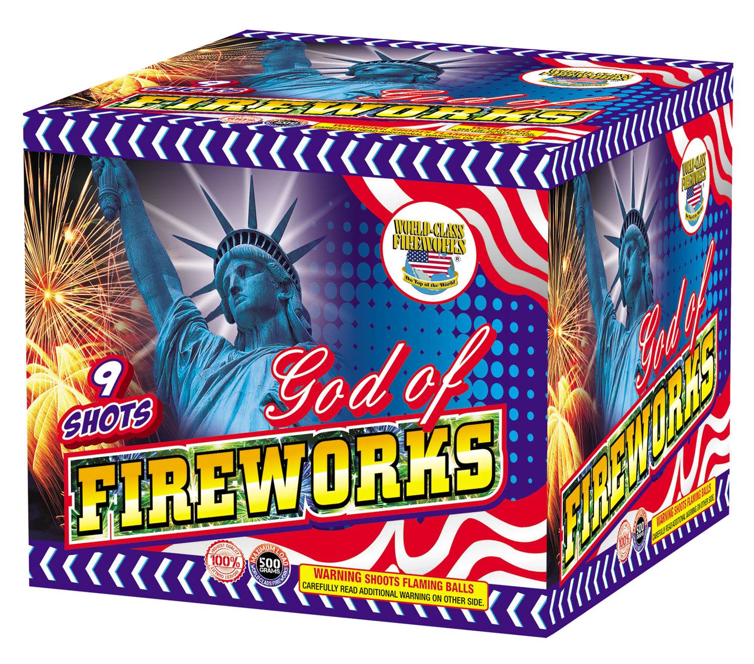 World Class God of Fireworks - Case of 6