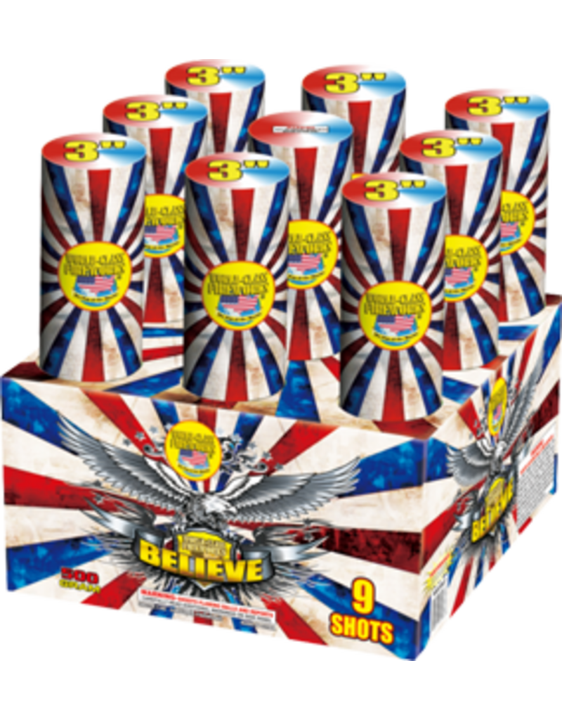 World Class Believe 3in - Case of 2