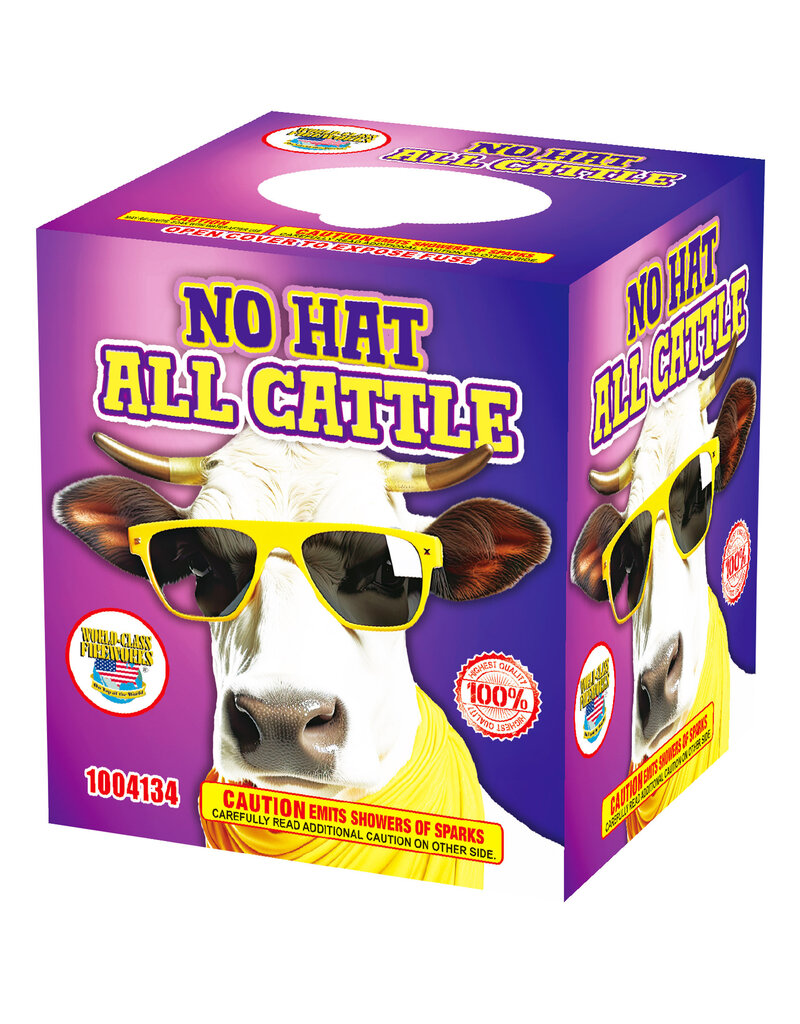 No Hat All Cattle - Case of 18