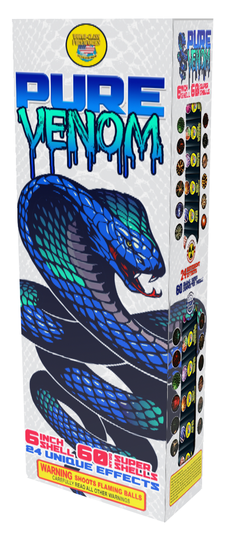 Pure Venom 6-in - Case 3/24