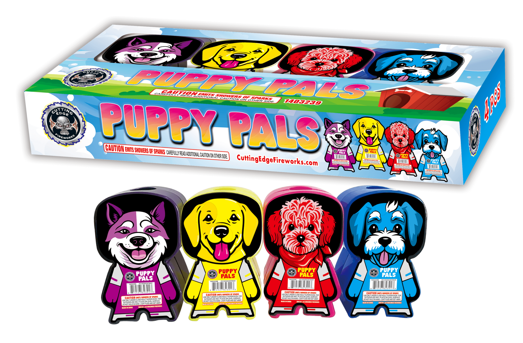 Puppy Pals - Box of 4