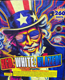 Red White Blazed - Case of 1