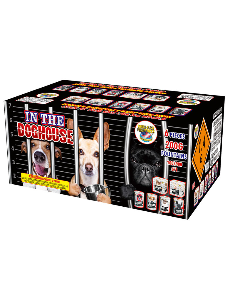 In the Doghouse - Case of 6 (Assorted)