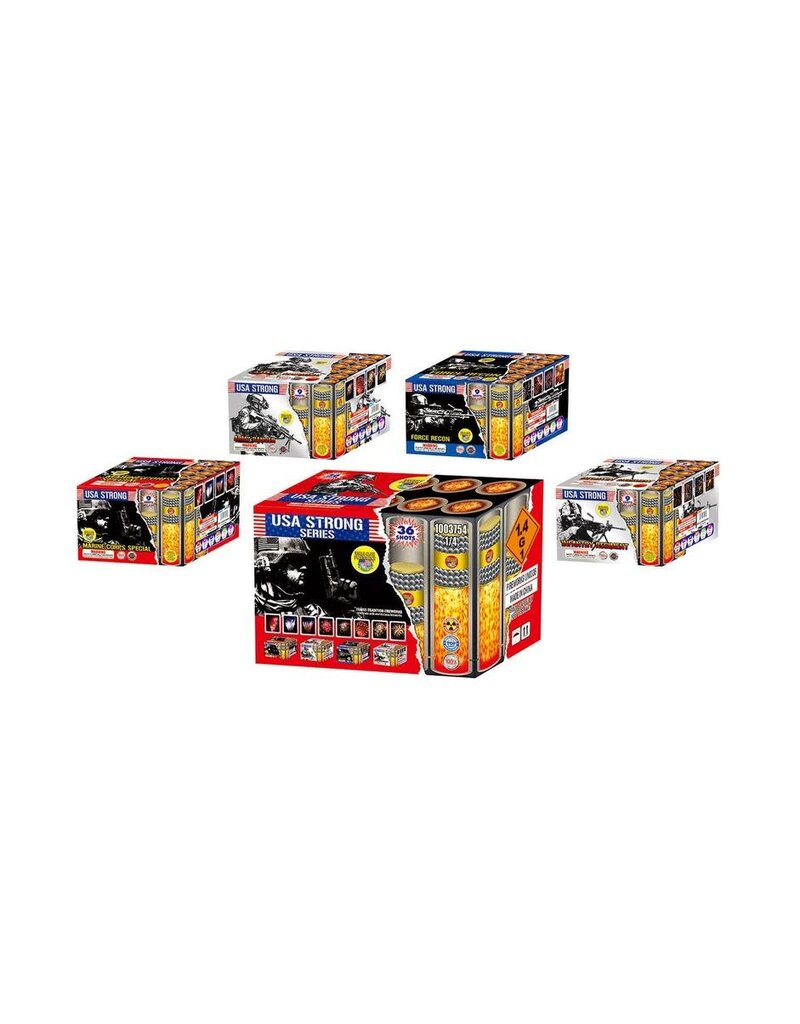 USA Strong - Case of 4 (Assorted)