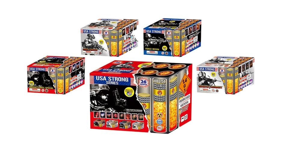 USA Strong - Case of 4 (Assorted)