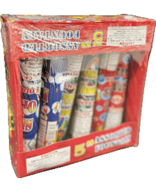 5in Assorted Fountain - Case 48/6