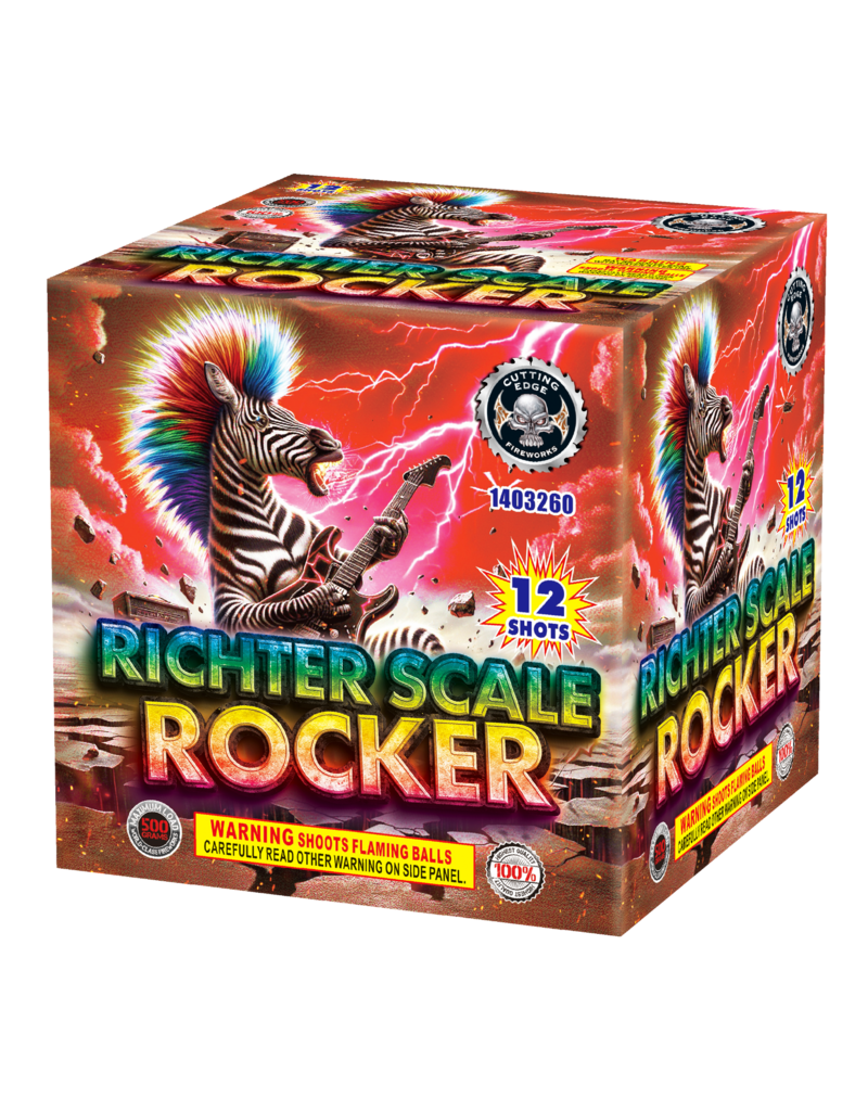 Richter Scale Rocker - Case of 4