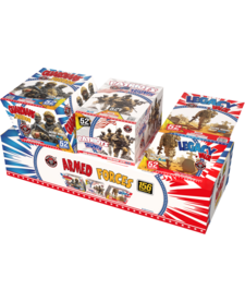 Armed Forces 156 shots - Case of 3 (Assorted)