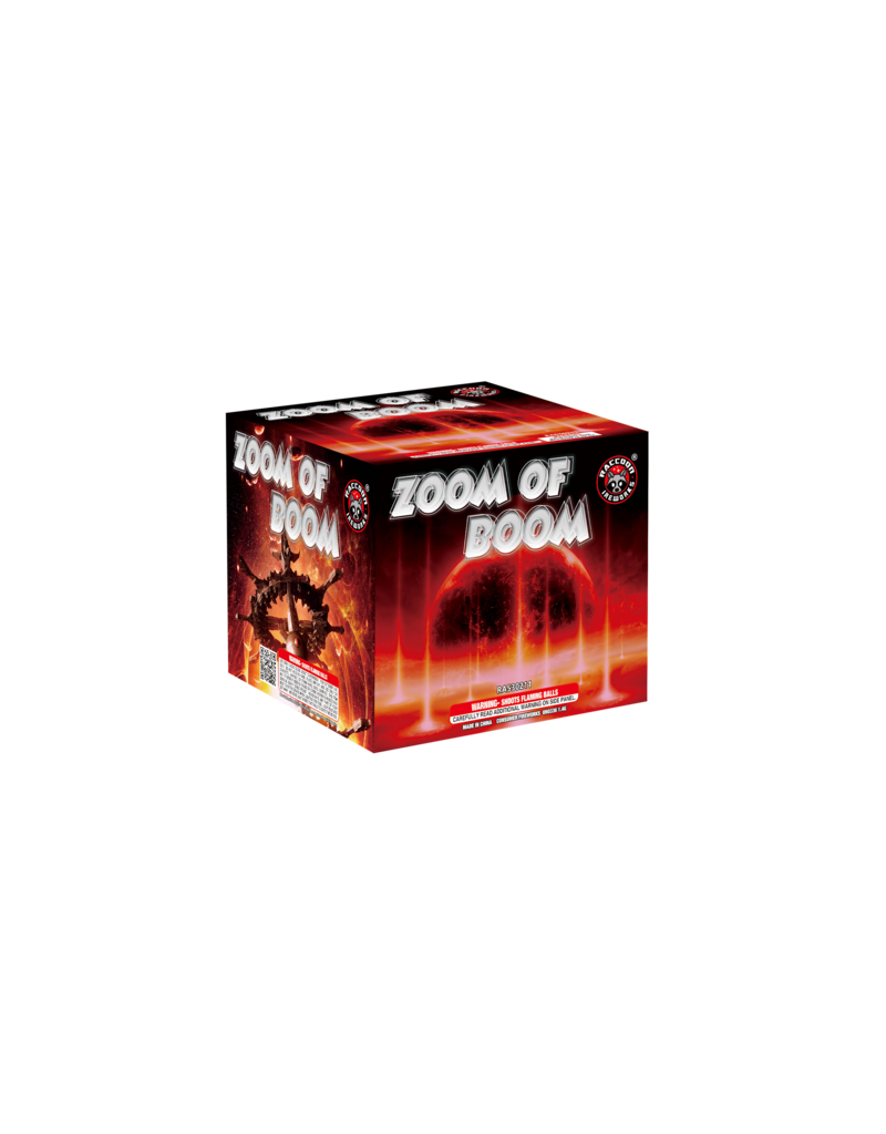 Raccoon Zoom of Boom - Case of 6