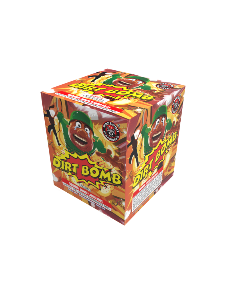 Raccoon Dirt Bomb