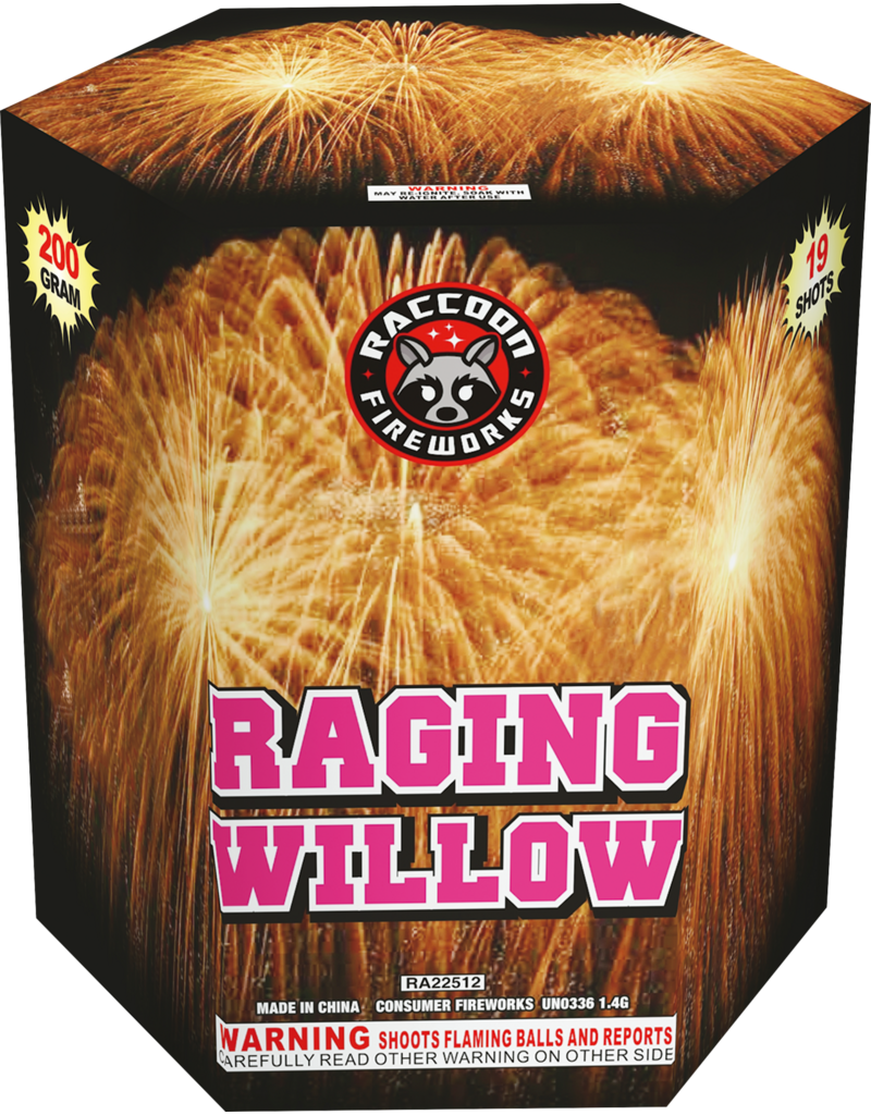 Raccoon Raging Willow