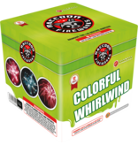 Raccoon Colorful Whirlwind