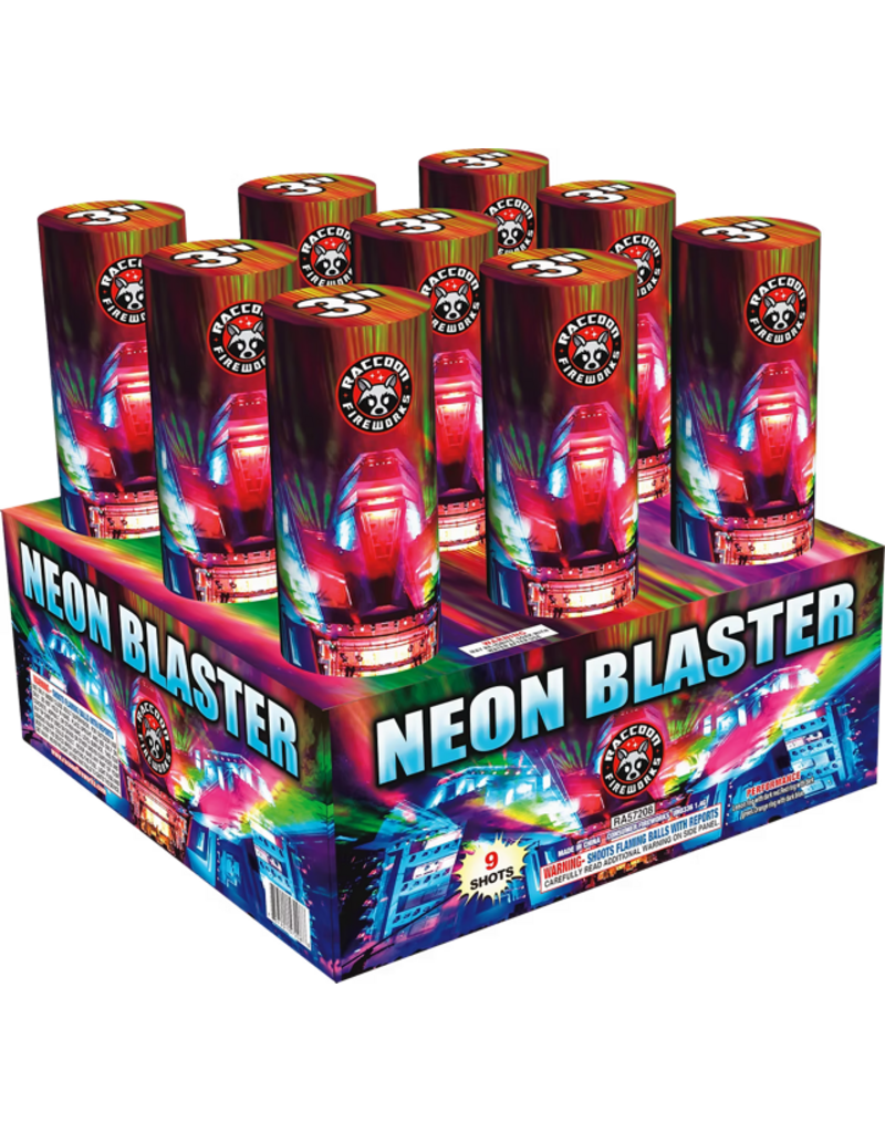 Raccoon Neon Blaster - Case of 2