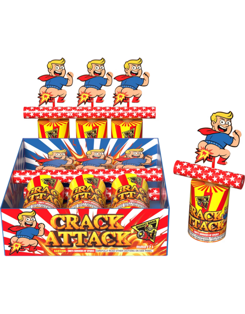 Monkey Mania Crack Attack - Box of 6