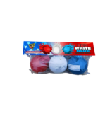 Monkey Mania MM Red White Blue  Smoke Ball - Pack of 3