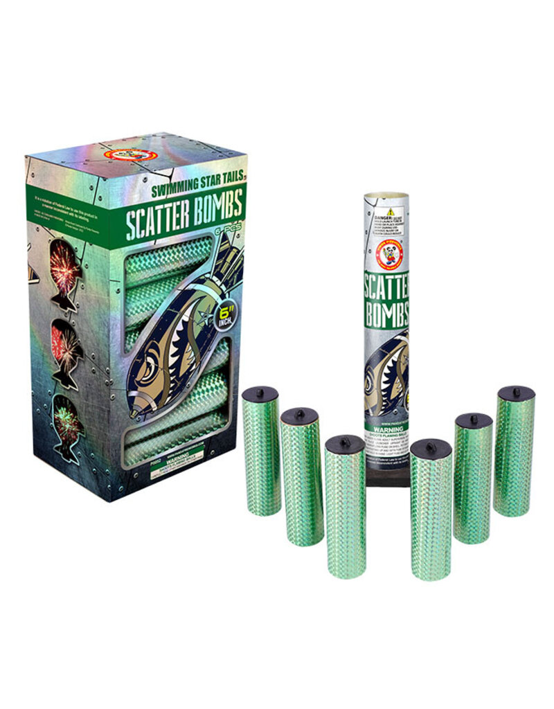Winda Scatter Bombs 6in Canister - Box of 6 Shells