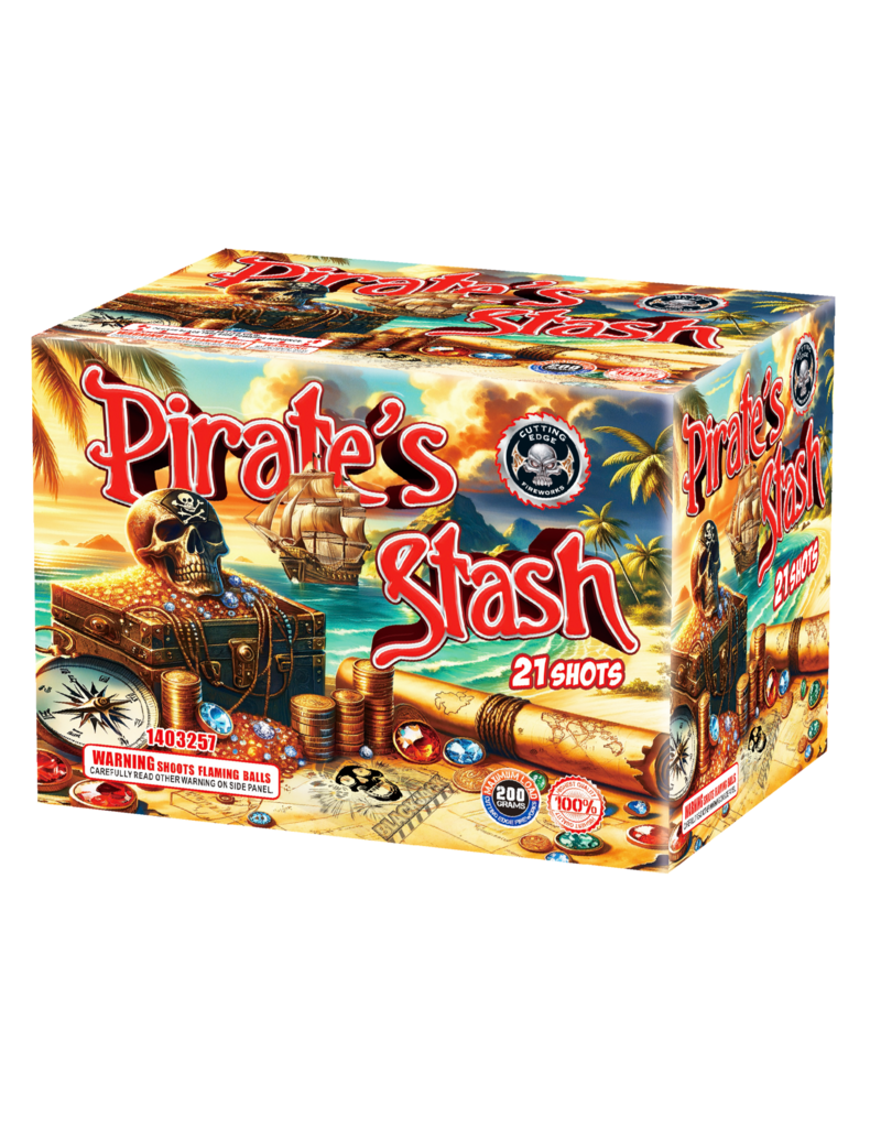 Cutting Edge Pirate's Stash - Case of 8