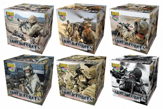 World Class Armed Forces (Assorted) - Case of 6