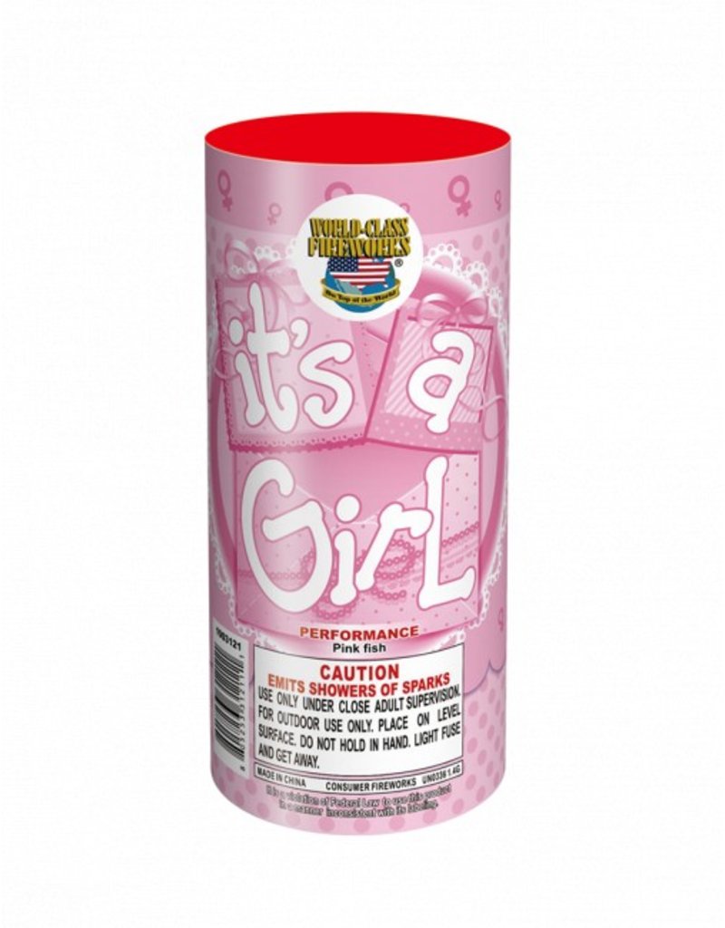 World Class It's a Girl (The Reveal) - Case of 24