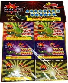 BM Assorted Snakes - Pack 6/6