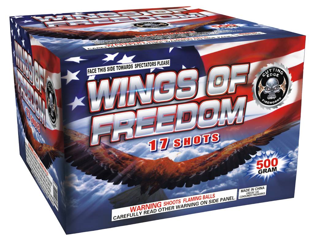 Cutting Edge Wings of Freedom - Case of 8