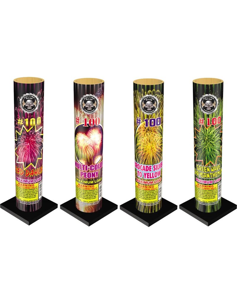 Cutting Edge #100 Assorted Tubes - Case of 24 (Assorted)