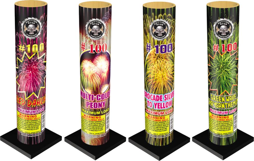 Cutting Edge #100 Assorted Tubes - Case of 24