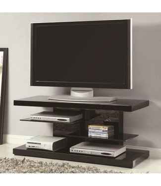 Coaster MOVING SALE! BRAND NEW  47" Wide Glossy Black 700840 Coaster TV Stand Console