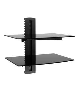 WALL MOUNT CLOSEOUT 2 Tier Component Shelf 10479 or 180152
