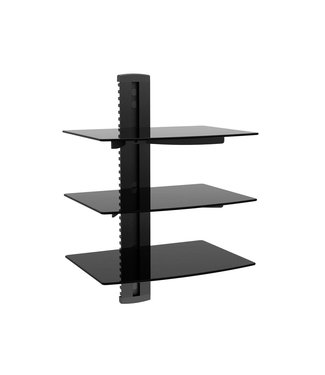 WALL MOUNT CLOSEOUT 3 Tier Component Shelf 10480