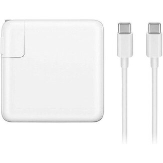 MACBOOK CHARGER 61W USB-C+ Wall Block APPLE AUTHENTIC