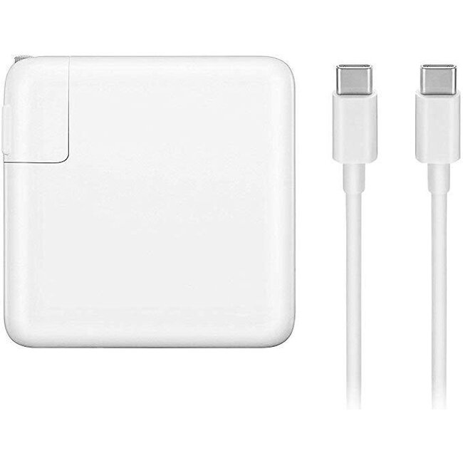 MACBOOK CHARGER 61W USB-C+ Wall Block APPLE AUTHENTIC