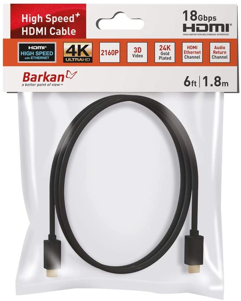Barkan HD18E1 6' HDMI Cable - Best Deal in Town Tempe Arizona