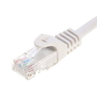 MDY CAT6e / CAT6 Network Patch Cable RJ-45 Ethernet LAN Cable White  100' 907207