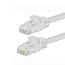 MDY CAT6e / CAT6 Network Patch Cable RJ-45 Ethernet LAN Cable White  50' 907205