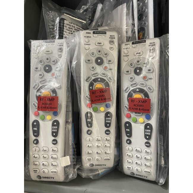 BRAND NEW DirecTV RC66RX IR/RF Universal Remote Control- COMPATIBLE WITH MOST DIRECTV RECEIVERS
