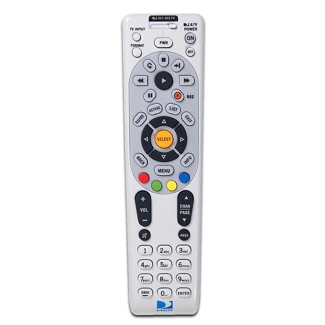 BRAND NEW DirecTV RC66RX IR/RF Universal Remote Control- COMPATIBLE WITH MOST DIRECTV RECEIVERS