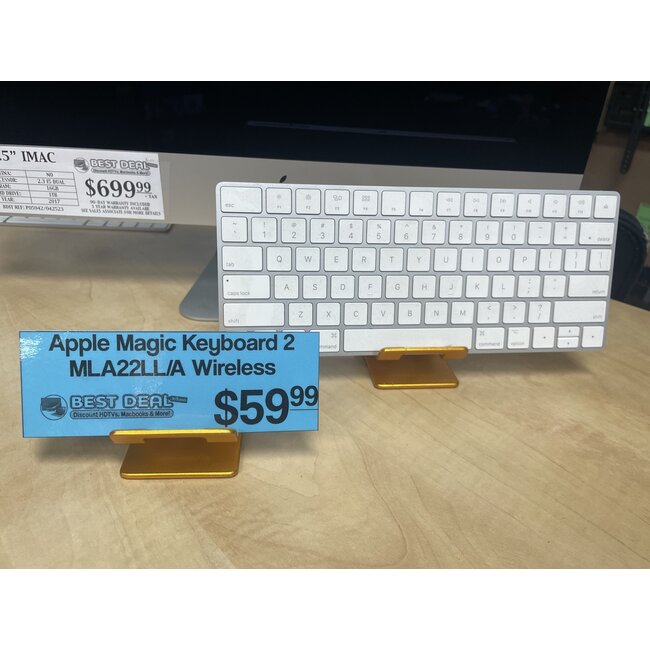 Apple Magic Keyboard 2 MLA22LL/A Wireless