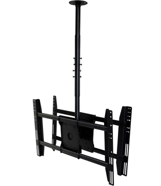 WALL MOUNT CLOSEOUT Commercial Series Dual Sided Ceiling TV Mount Bracket 6531