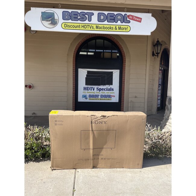 sony 55" Sony 4K LED HDR Smart KD-55X77L