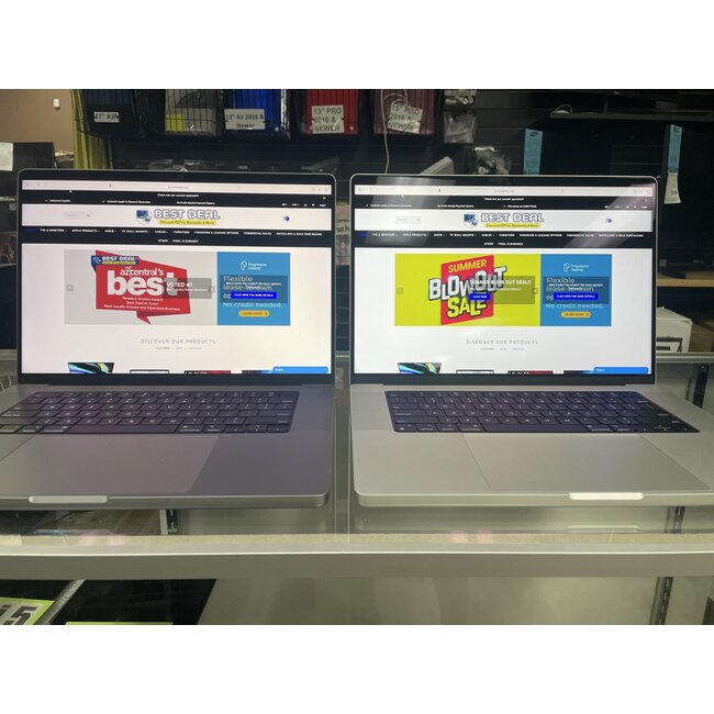 16" MacBook Pro Retina M1 Pro 10-Core CPU, 16-Core GPU, 16GB Ram, 1TB SSD 2021